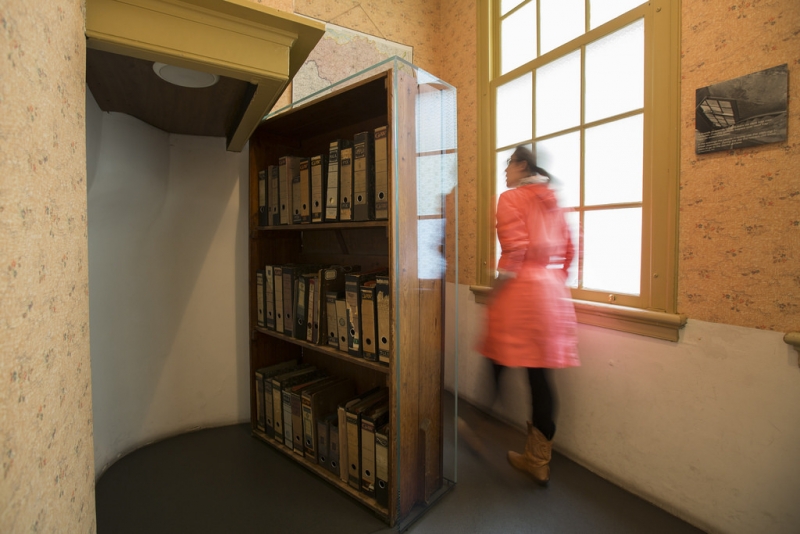 Anne Frank house in Amsterdam, Netherlands