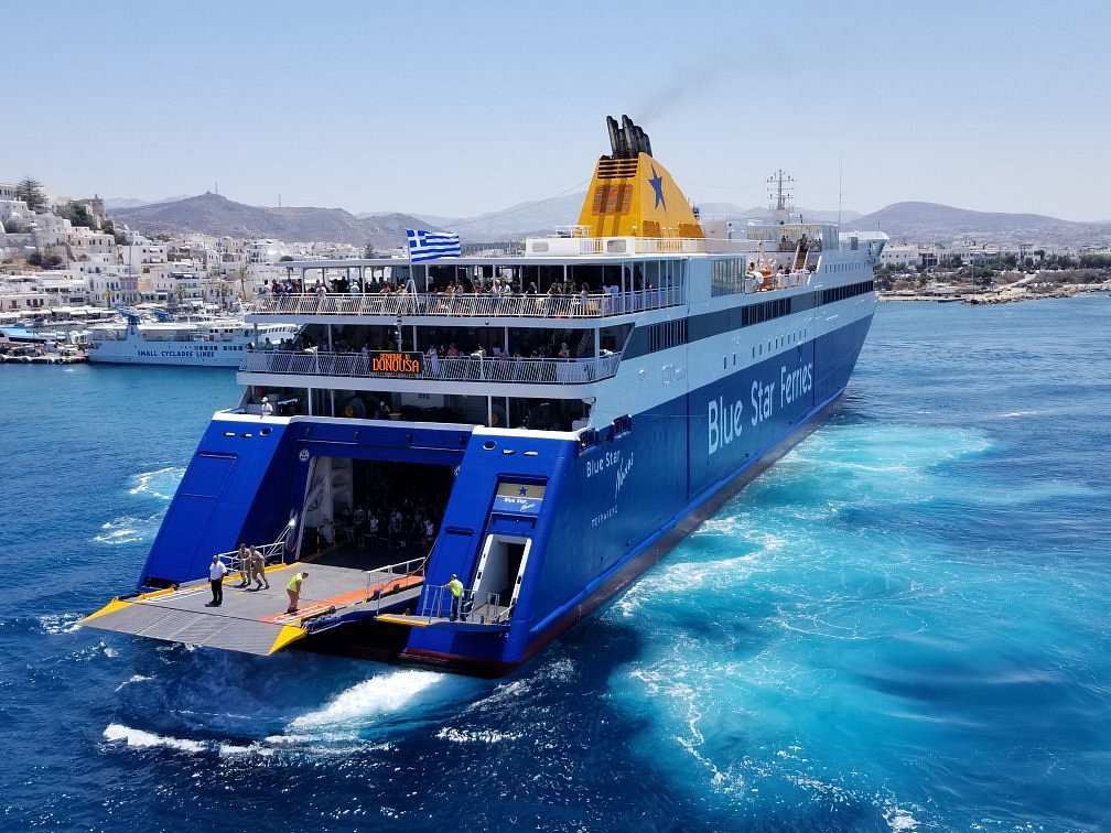 Ferry transportation between Athens and the Greek islands