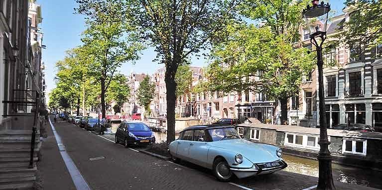 Roads in Amsterdam, Netherlands