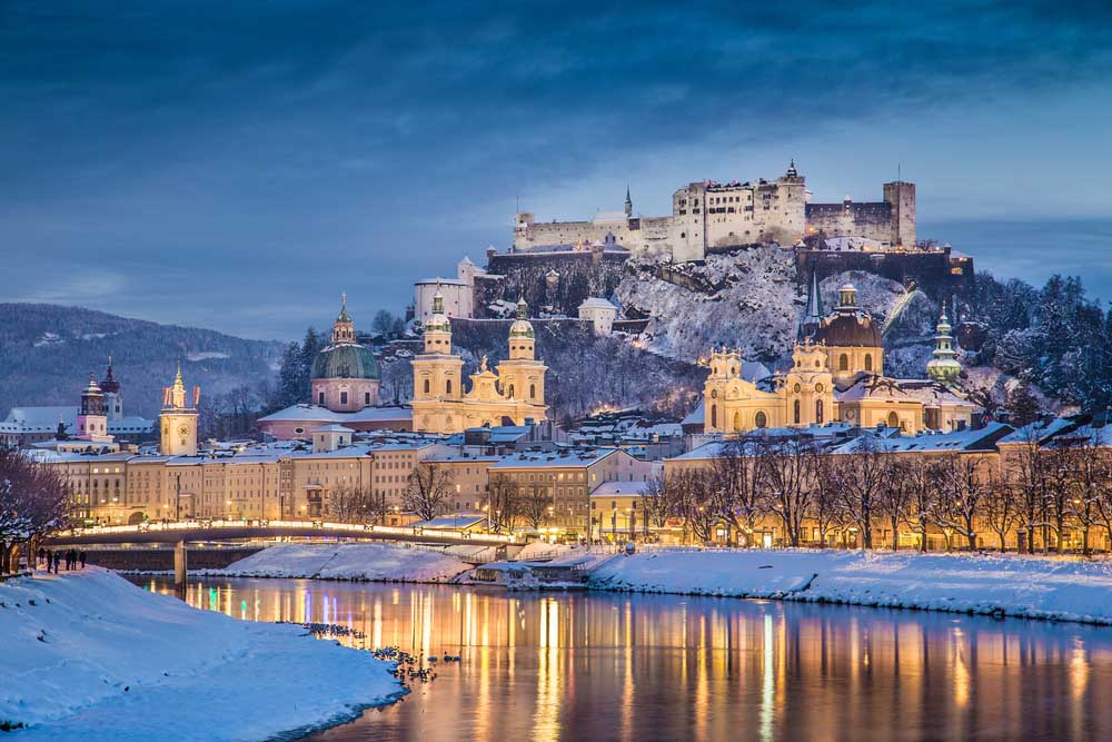 Vienna, Austria in winter