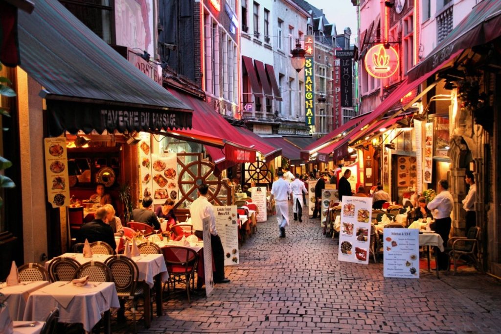 Restaurants in Brussels, Belgium