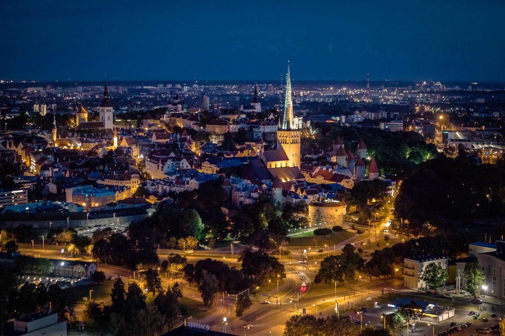 Nightlife in Tallinn, Estonia