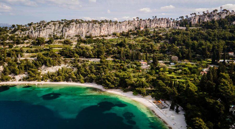 Beaches in Split, Croatia