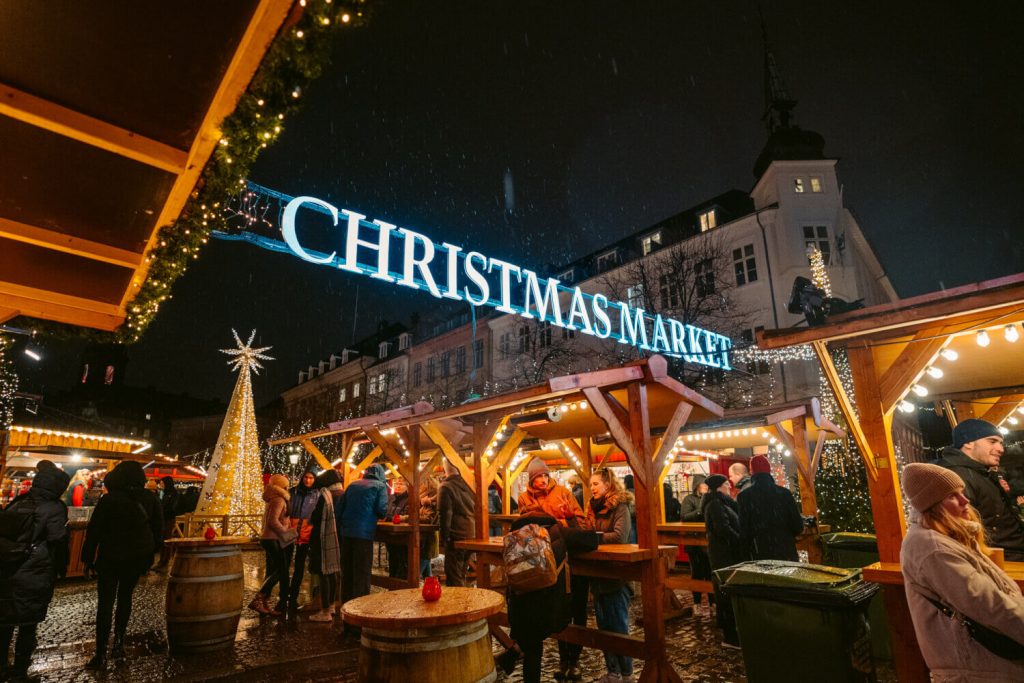 Market in Lyon, France