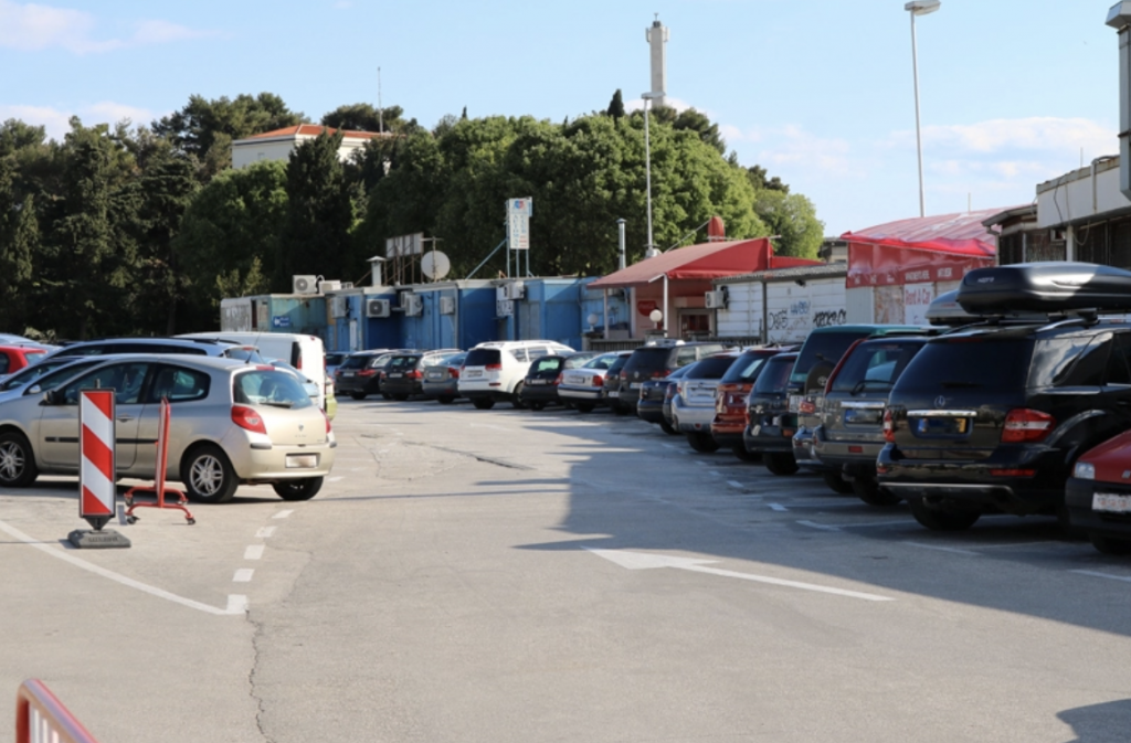 Parking in Split, Croatia