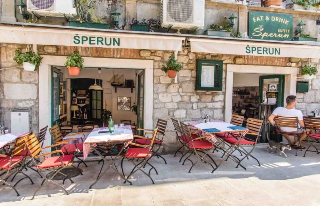 Restaurants in Split, Croatia