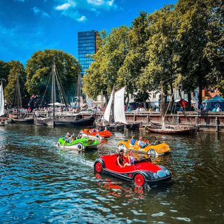 Klaipėda water biking