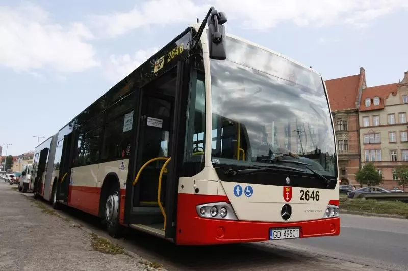 bus in Gdansk, Poland
