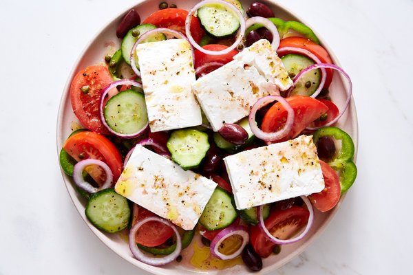 Greek food - greek salad
