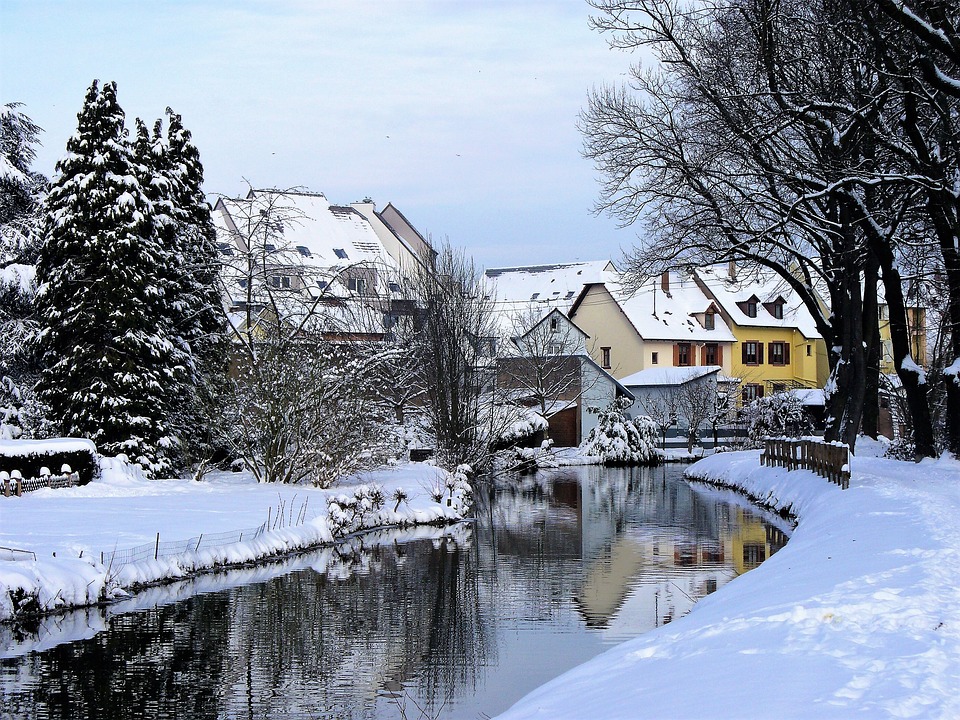 Winter Strasbourg, France